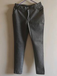 Grey Slim Fit Trousers