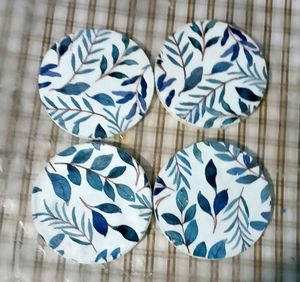Set of 4 Decorative Coasters