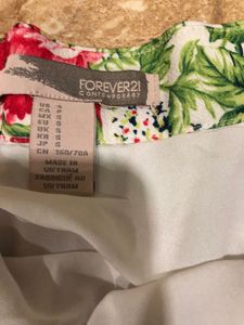 Vintage Floral Mini Skirt