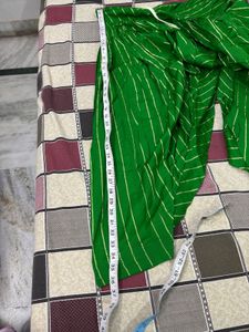 Green Embroidered Kurta