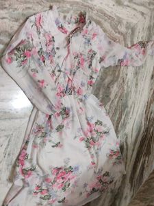 Floral Ruffle Dress