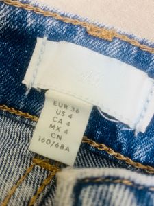 H&amp;M Light Wash Wide Leg Jeans