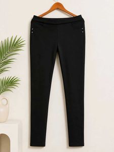 Women's Black Stretch Jeggings