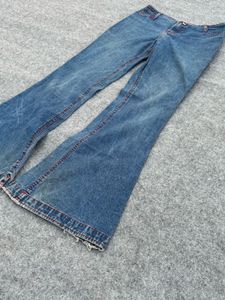 Retro Flare Denim Jeans