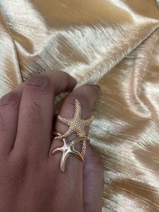 Set of 2 Vintage-Inspired Statement Rings