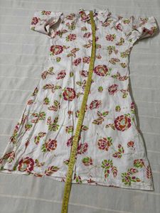 Floral Print Button-Down Dress
