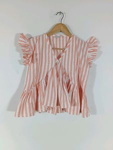 Multicolor Strips Casual Top (Women)