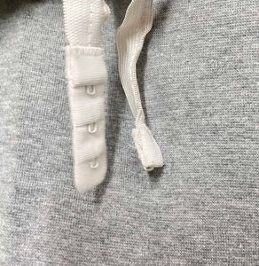 Grey Spaghetti Strap Tank Top
