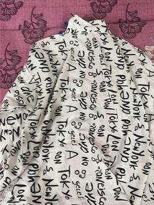 Unique Graphic Print Button-Up Shirt