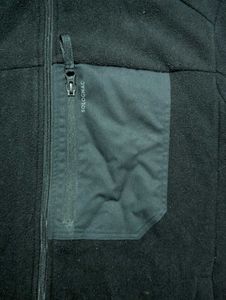 Men's Black Fleece Jacket