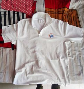 Men's White Polo T-Shirt
