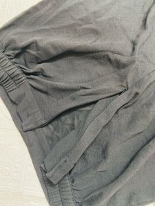 Black Maxi Skirt with Slit