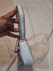 Beaded Starfish Clutch Bag
