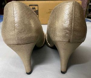 Sparkling Gold Heels