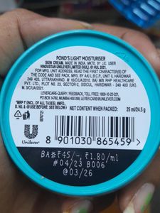 POND'S Light Moisturizer