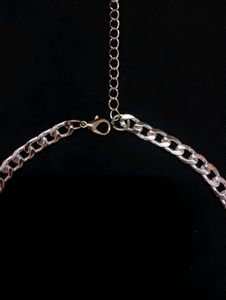 Silver Chain , 40cm + Adjustable length