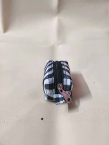 Gingham Scrunchie, Pouch &amp; Mini Bag Set