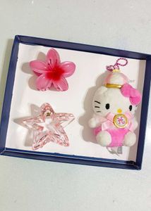 Cute Hello Kitty Hair Clip Set