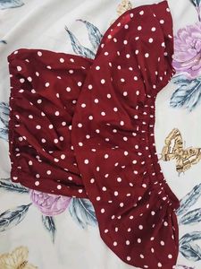 western top and skirt set.