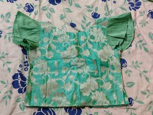 Royal Blue &amp; Teal Lehenga For Kids 💙 ✨