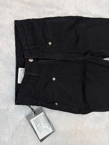 Black bootcut jeans