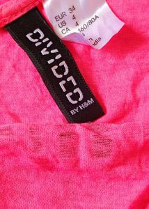 Pink Graphic Tank Top