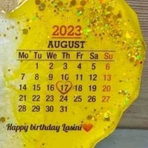Heart Photo &amp; Calendar Showpiece