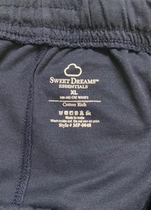 Navy Blue Casual Pants