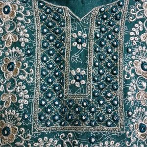Beautiful Teal Kurta Set