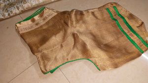Green Border Dupatta