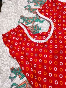 New Red Kurti