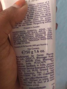 Oriflame Optifresh Kids Strawberry Toothpaste