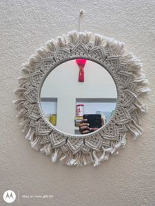 Macrame Wall Mirror