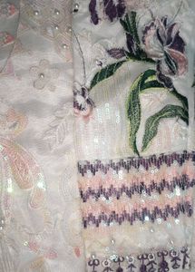 Elegant White Embroidered Kurta Set