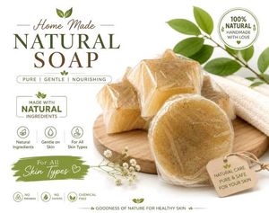 Natural Handmade Coffee Soap Bars