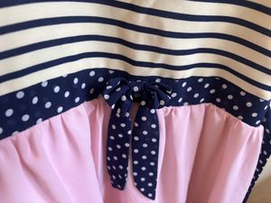 Cute Striped &amp; Polka Dot Dress