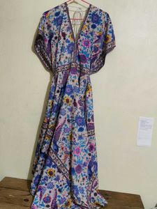 Bohemian Floral Maxi Dress