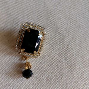 Elegant Black Earring