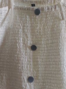 Chic White Smocked Sundress