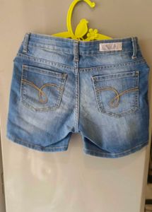 Cute Blue Denim Shorts