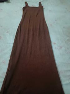 Stylish brown bodycon dress for women