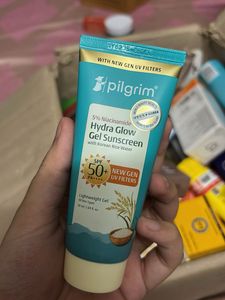 Pilgrim Hydra Glow Gel Sunscreen SPF 50+