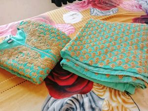 Sale❗Kurti With Garara/Sharara Set