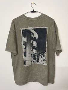 Zara graphic patch Tshirt