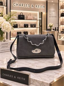 Charles & Keith Grey Shoulder Bag