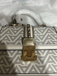 Chic Geometric Print Handbag