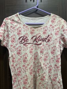 Pink Cotton Tshirt