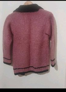 Pink Knit Cardigan