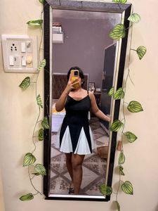 Chic Black &amp; White Dress
