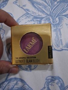 Lakme Ultimate Glam Blush( Sealed) + JH Blush free